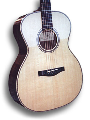 Mauel guitar - front